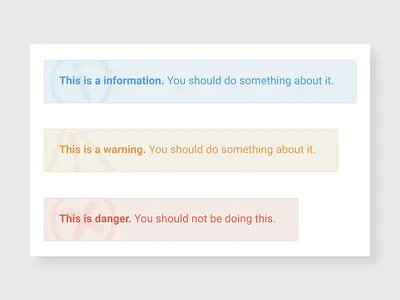 Alerts for Web Application alert app feedback ui ux web design