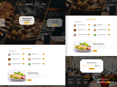 Restaurant design clean food idea modern restaurant yellow