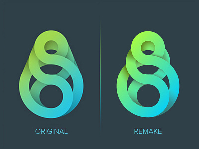 Logo Exploration Reconstruction circle gradient logo rebound spiral