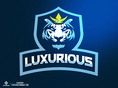 Luxurious brand design designer esports graphicdesign illustration illustrator logo mascot sports tiger
