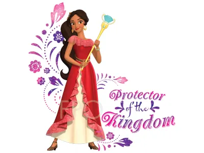 Elena of Avalor Badge badge digital disney elena of avalor fun watercolor