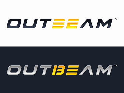 Outbeam - Type arrow branding business destiny ecommerce