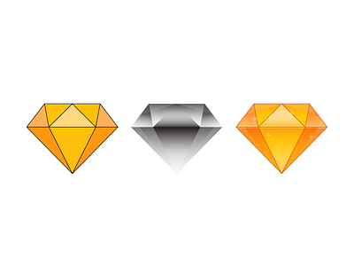 Sketch Gem crystal gem gradient illustration motif sketch sketch app software stone vector