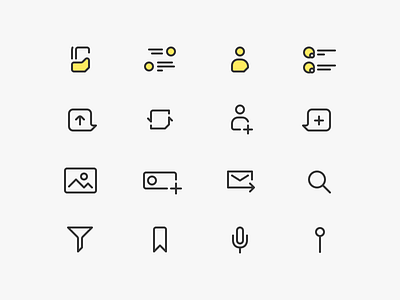 Icon Design for MYU App app icon ios line simple