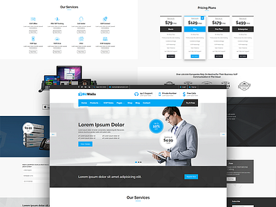 Bizwalls | World #1st VOIP, Telecom Business WordPress Theme business theme calling rates cloud service multipurpose pricing table rates calculator responsive sms rates telecom virtual phone number voip voip business