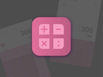 Daily UI 5 - App Icon app icon calculator daily ui design icon ui ux