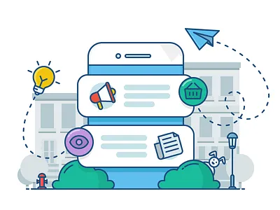 Animation For Marketing article blog fireart fireart studio flat illustration news ui ux web web design