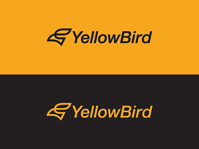 Yellowbird 3 bird letter logo logotype mark monogram symbol typography y yellow