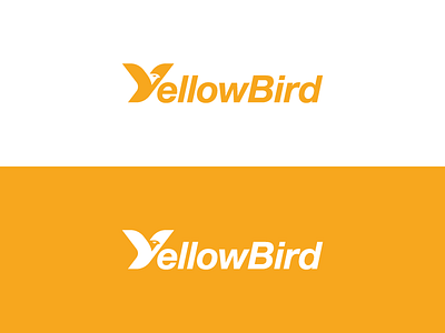 Yellowbird 1 bird letter logo logotype mark monogram symbol typography y yellow