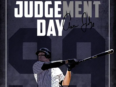 Baseball Youth Poster Insert aaron judge baseball poster yankees
