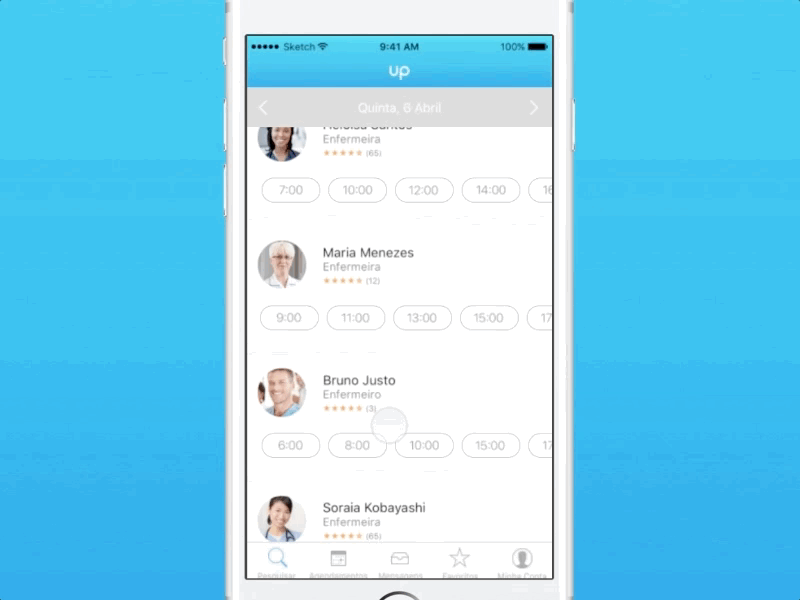 up - doctors feed agenda appointment blue doctor feed health