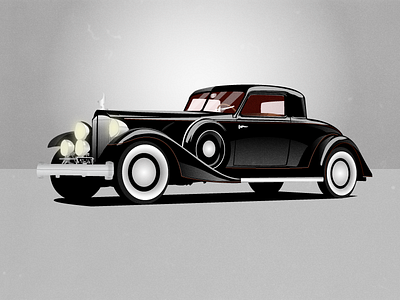 Classic Car car cars classic illustration old retro style