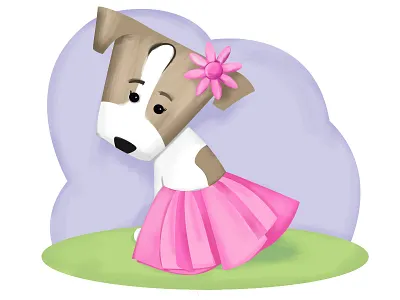 PackofJacks1 dog illustration