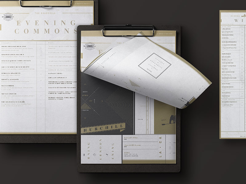 Example of Brand Identity + Print Collateral