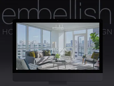 Embellish branding design graphic design identity logo design typography visual design web design