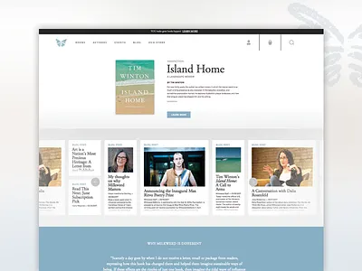 Milkweed.org books minnesota responsive ui ux web design website