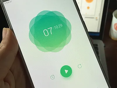 Timer clock gradient rom superposition time timer