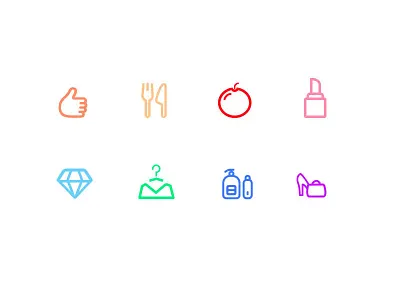 Electricity supplier Icon icon line