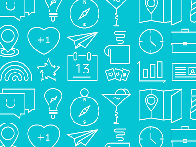 Business travel icons business icon iconography illustration travel