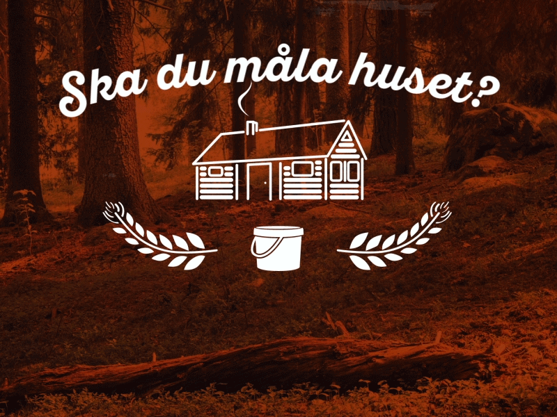 Falu Spotify Paint The House animation commercial falu falu rödförg motion motion design music paint playlist spotify web