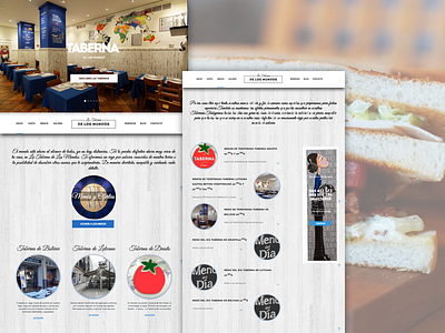 La Taberna de los Mundos food restaurant wordpress