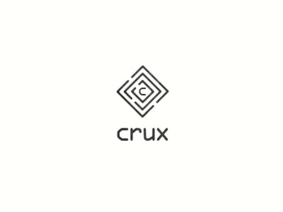 Enigma crux abstract crux enigma geometry lineart logo minimalism symbol