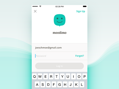 Moodimo Login app diary emoji ios journal login mood moodimo register signup smile track