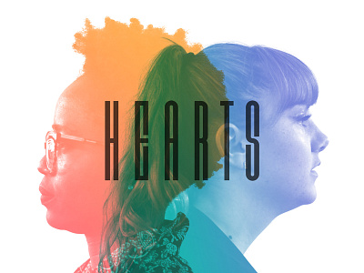 hearts band hearts multiply music music video overlay rainbow video