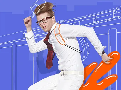 Cool skater art brand doodle editing eyeglasses eyewear fashion glasses illustration retouching spectacles style