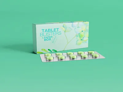 Medical Packaging Mockup medication medicine mockup package packaging painkiller paper pharmaceutical pharmacist pharmacy pharmatical pill