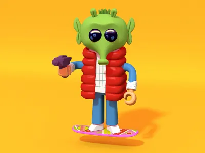 3D Greedy 2 andrew kolb bootleg buddies bootleg toy illustration kolbisneat star wars