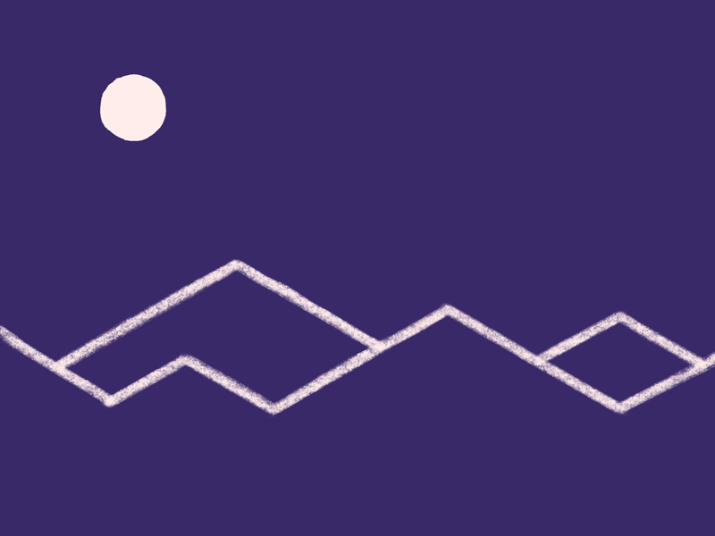 GIF 02/100 // Sunrise + Sunset 2d animation after effects animated gif animation cel animation gif loop motion graphics photoshop