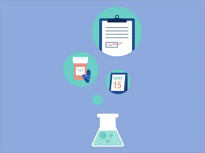 Medicine cute health illustration medicine simple vector