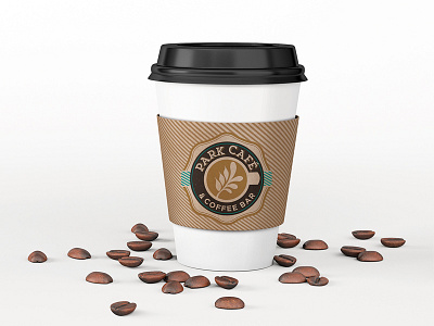 Park Cafe Study / Exploration badge cafe coffee identity logo