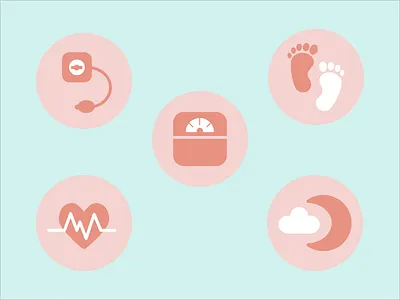 Vitals cute health illustration medicine simple vector vitals