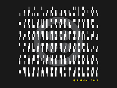 Signal 2017 | Staff T-shirt code conference developer shirt signal swag tshirt twilio