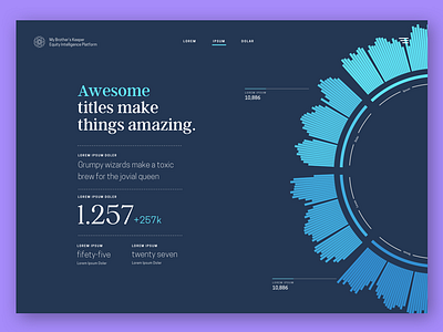 Data Viz Experiments chart data equity graph platform visualization viz web