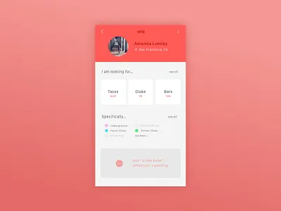 Yelp! Design Challenge app design mobile platform product profile ui user ux visual web yelp
