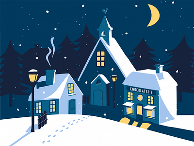Christmas time graphic design illustration packaging