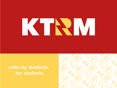 KTRM 88.7 Radio Branding brand icon logo mark music radio rebrand rebranding sound