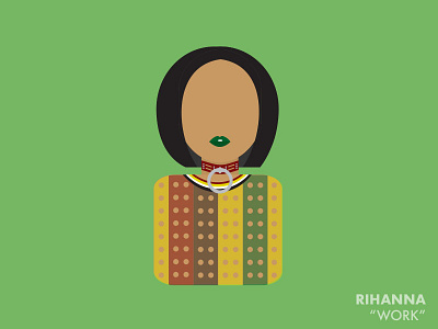 Rihanna Werk rihanna rihannanavy vector art vector illustartion work