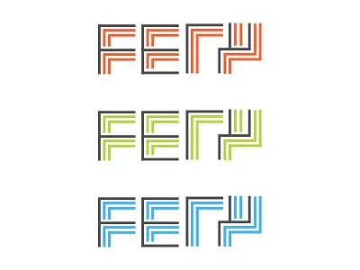FETY Logo / Graphic acronyms badge flag symbol