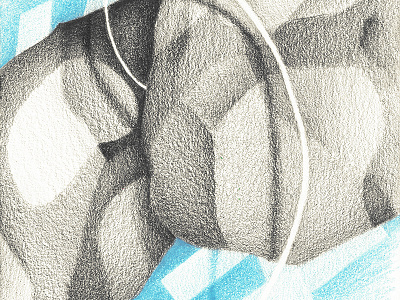 Stoney drawing pencil shading stones