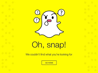 Daily UI #8: 404 Error Page dailyui