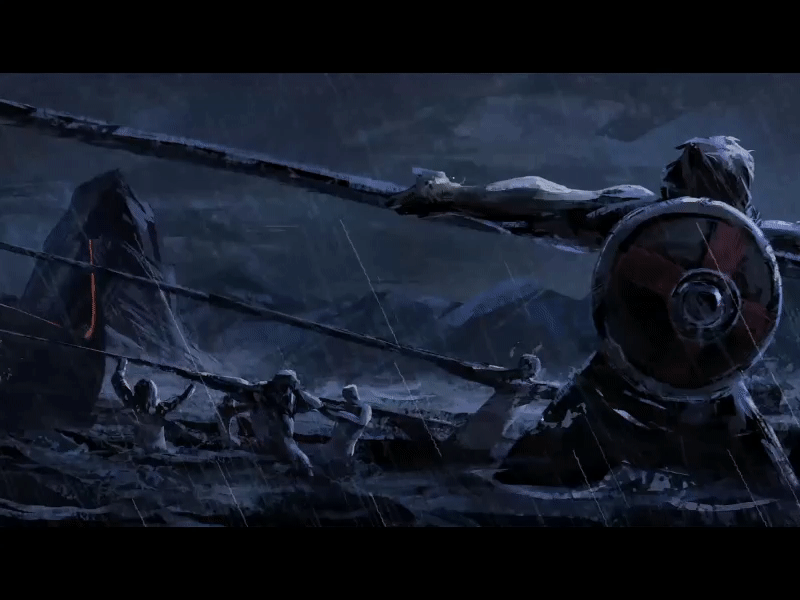 Viking: Chapter 1 aftereffects animation cel celanimation flash matepainting motiongraphics vikings