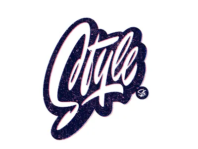 Style advertising brush script brushpen script casual handdrawn lettering script style