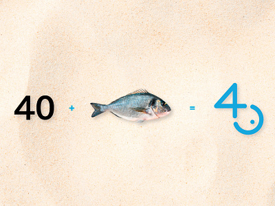 40 + Fish 40 anniversary fish restinga