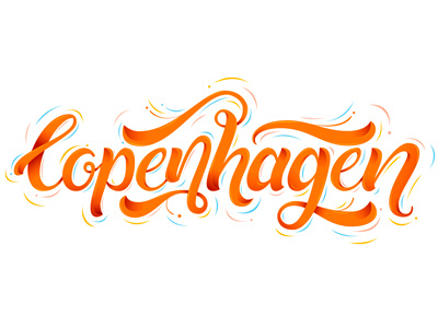 Snapchat geofilter / Copenhagen city copenhagen denmark erikdgmx geofilter lettering letters ligatures snapchat style