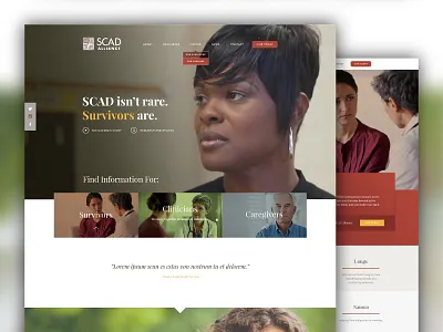 SCAD Alliance Website web website