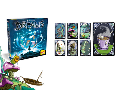 Dreams boardgame brettspiel derholle verlag zoch